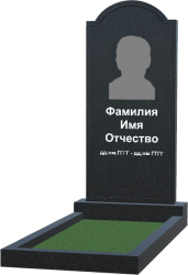Гранитный памятник с плечами Гранитный памятник с плечами